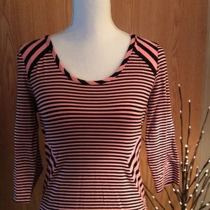 Jennifer Lopez striped top size small